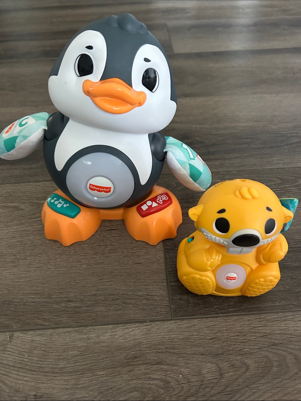Fisher-Price Linkimals Penguin and Beaver Bundle